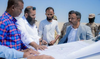 هيئة الأراضي بأبين تبدأ أعمال الإسقاطات الميدانية لتثبيت أراضي المواطنين في مخططات العلم