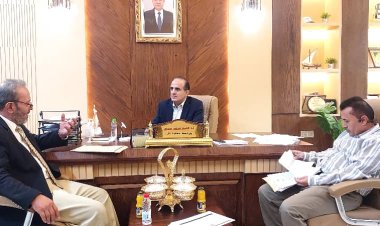 وزير الصحة يطلع على الأوضاع الصحية بمحافظة أبين من الدكتور محمد حسين القادري