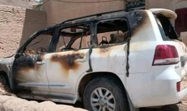 الأجهزة الأمنية بوادي حضرموت تضبط متهم بعد كشف هويته قام باحراق سيارة احد المواطنين في مديرية حريضه