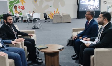 نائب وزير المياه والبيئة يلتقي رئيس الفريق السوري على هامش أعمال مؤتمر المناخ في البرازيل