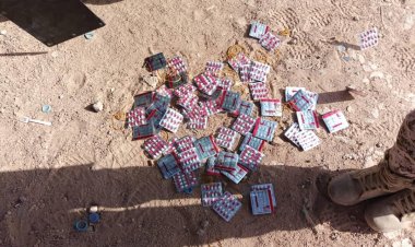 كتيبة حماية وأمن منفذ الوديعة تُحبط تهريب كمية من الحبوب المخدّرة داخل باص نقل جماعي