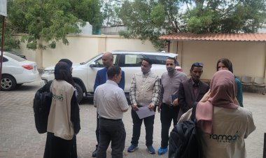 وفد رفيع المستوى يزور مركز الطوارئ التوليدية الشاملة في التواهي بعدن