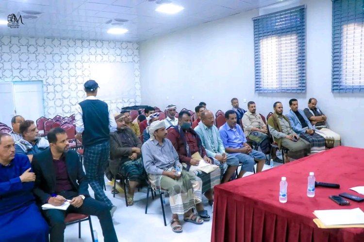 مدير عام مكتب الشباب والرياضة بشبوة يعقد الاجتماع السنوي للأندية الرياضية