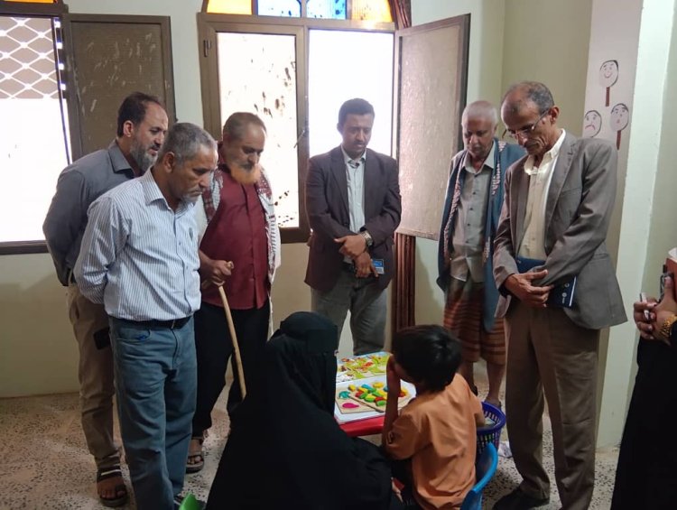 اللجنة الوزارية المشكلة من وزير الشؤون الاجتماعية والعمل تزور أبين وتطلع على أوضاع الجمعيات والمراكز العاملة مع ذوي الإعاقة بزنجبار وخنفر