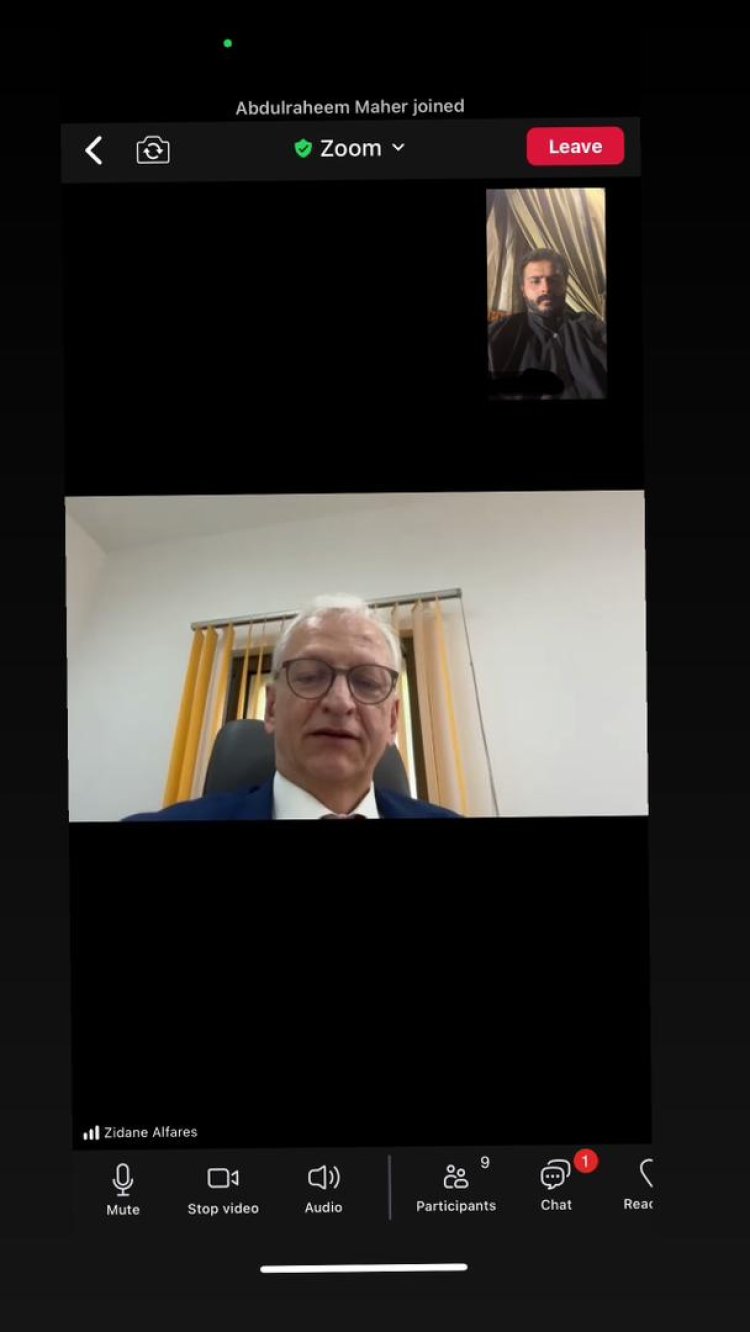 تنظمه قيادة القمة الشبابية الوطنية.... لقاء عبر الزووم سعادة السفير الالماني مع نموذج قمة شباب أبين