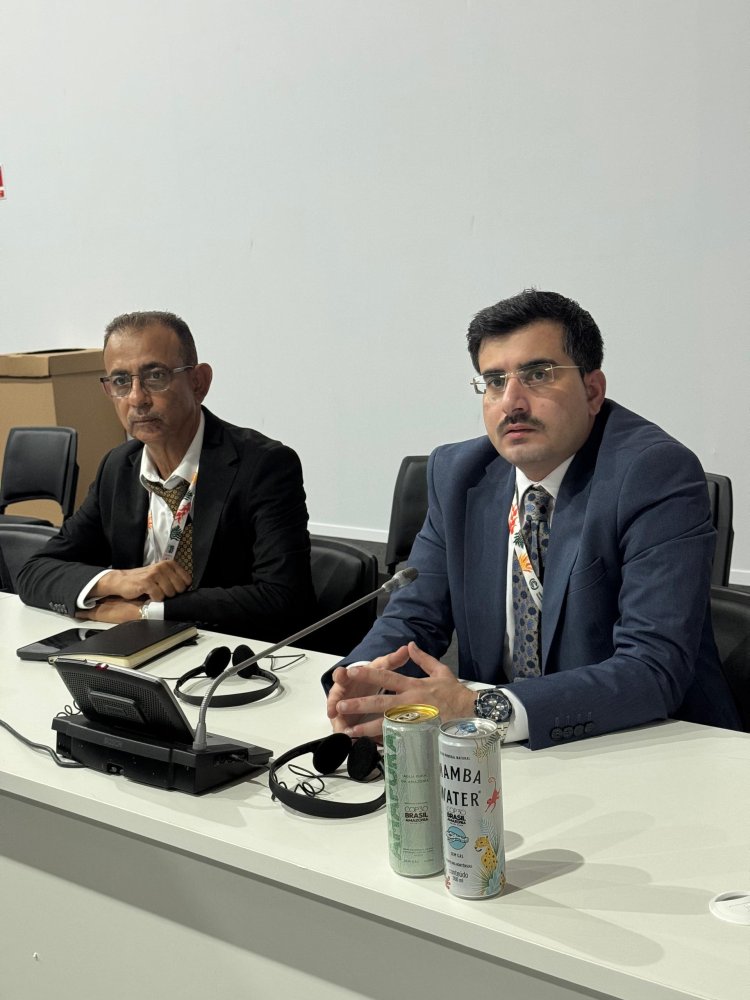 بن عفرار في قمة المناخ COP30 يجب أن تعطي أولوية خاصة للدول التي تعيش أوضاع الحرب