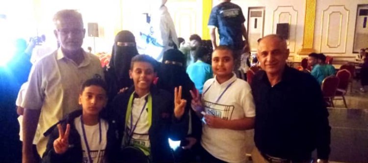 حج تستضيف مسابقة الحساب الذهني  وتحقق ثلاثة كوؤس للبطل