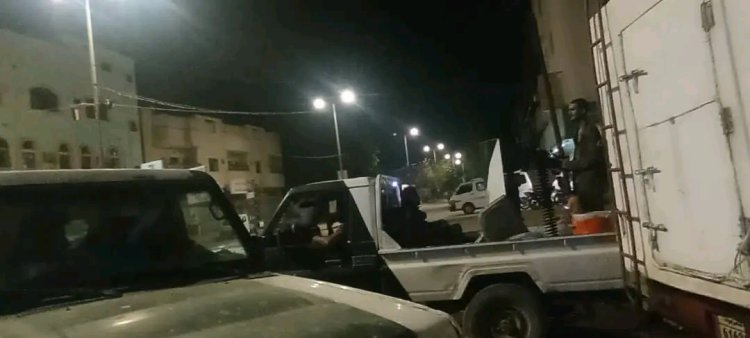 قوات الحزام الأمني أبين تنفذ خطة الانتشار الأمني في مدينة جعار