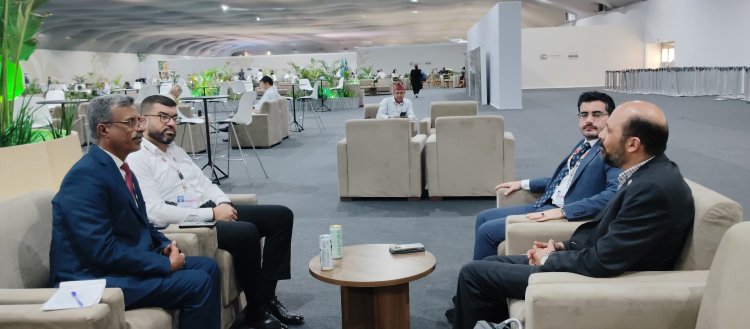 نائب وزير المياه والبيئة بن عفرار يبحث التعاون مع الأردن في مجال البيئة