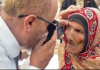 أكثر من 200 حالة في يوم واحد.. انطلاق المخيم الطبي المجاني لطب وجراحة العيون في خنفر بأبين