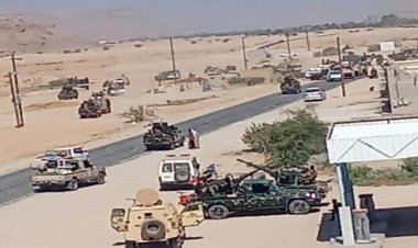 ترحيب واسع من أهالي منطقة ساه بوادي حضرموت بالقوات المسلحة الجنوبية