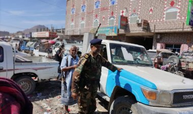 أمن لودر ينفذ حملة امنية لتنظيم حركة السوق