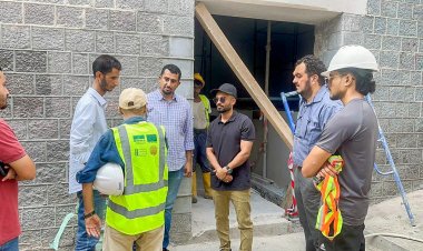 بن جرادي وأوليفيرا يتفقدان مشروع ترميم سينما برافين (أروى) وعدد من المنازل الأثرية