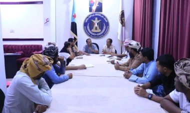 تنفيذية انتقالي المهرة تناقش خطوات سير الاعتصام الشعبي و تطبيع الحياة بالمحافظة