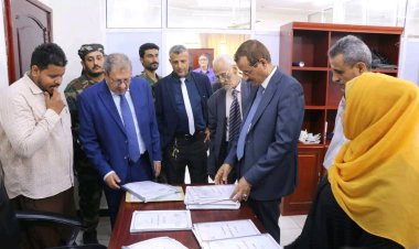 رئيس مجلس القضاء الأعلى يتفقد سير العمل بدوائر المحكمة العليا