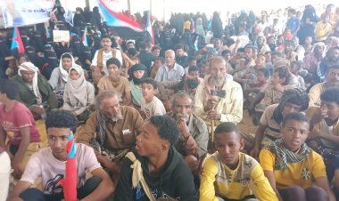 أبناء دلتا أبين يواصلون اعتصامهم المفتوح لليوم الثالث مطالبين بإعلان دولة الجنوب العربي