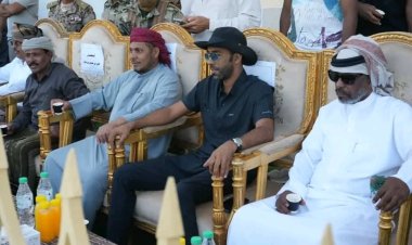 محافظ سقطرى يشهد انطلاق بطولة الدوري العام لكرة القدم بمشاركة أندية المحافظة وبدعم شركة المثلث الشرقي القابضة