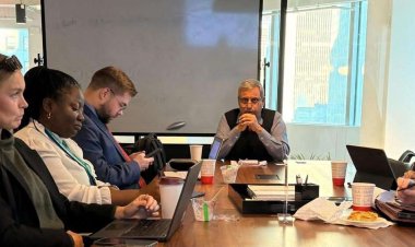 ممثل المجلس الانتقالي في نيويورك يلتقي ممثلي بعثات دول مجلس الأمن الدولي