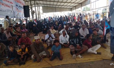 اعتصام زنجبار  ها هي أبين قاصمة  لظهر العدو.