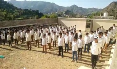 فريق التوجيه التربوي بمنطقة رخمة يتفقد سير الامتحانات بمدرسة مقبل