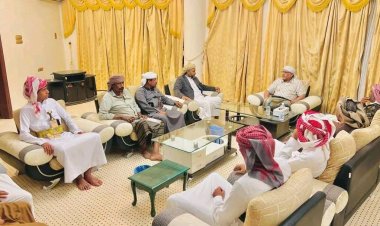 الكثيري يلتقي وجهاء من قبيلة آل بلعبيد في سيئون