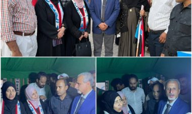 الوكيل الشبحي يزور ساحة الحرية بخور مكسر ويطلع على الاحتياجات الطبية للمعتصمين