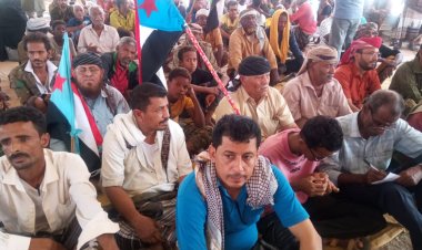 يوم بعد يوم في اعتصام أبين تعزز المطالب المشروعة لشعبنا