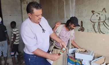 ضبط ( 4 ) أطنان من المواد منتهية الصلاحية في مديرية المنصورة بعدن