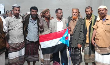 مشاركة فاعلة لمنسقية كلية التربية لودر في ساحة الاعتصام