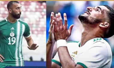 حسام عوار سيغيب عن منتخب الجزائر في كأس أمم إفريقيا بسبب الإصابة وتعويضه بمواطنه حيماد عبدلي