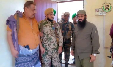 العميد الوالي يزور قوات الحزام الأمني قطاع زنجبار ويؤكد تعزيز الجهود الأمنية