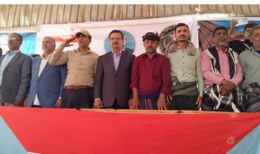 أبناء أبين يواصلون الاعتصام المفتوح دعمًا لاستعادة الدولة الجنوبية