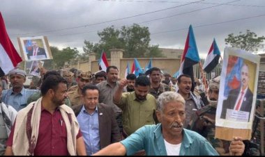 مسيرة جماهيرية حاشدة في طور الباحة دعمًا لمطالب إعلان دولة الجنوب العربي