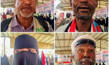 انطباعات من ساحة الإعتصام المفتوح بمدينة زنجبار .. ورسائل للقادة.. استطلاع