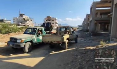 وحدة حماية الأراضي تنفذ الحماية الأمنية لمشاريع استثمارية وأملاك مواطنين بعدن