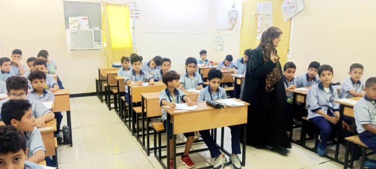 تدشين امتحانات التعليم الاساسي في مدارس التعليم الحكومي والخاص