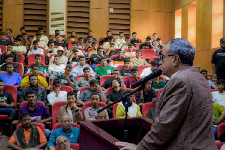 كلية الهندسة بجامعة عدن تنظم حفلًا لاستقبال طلابها المستجدين