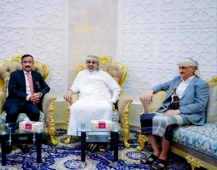 المحافظ بن الوزير يثمّن دعم ومساندة اللواء الزبيدي والمحافظ لملس لاعتماد إنشاء مركز المؤتمرات والمعارض الدولية بشبوة