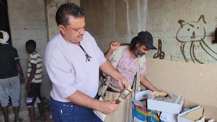 ضبط ( 4 ) أطنان من المواد منتهية الصلاحية في مديرية المنصورة بعدن