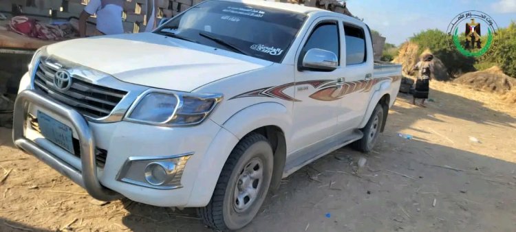 الحزام الأمني في أبين يستعيد سيارة مسروقة خلال ساعات ويضبط المتورطين