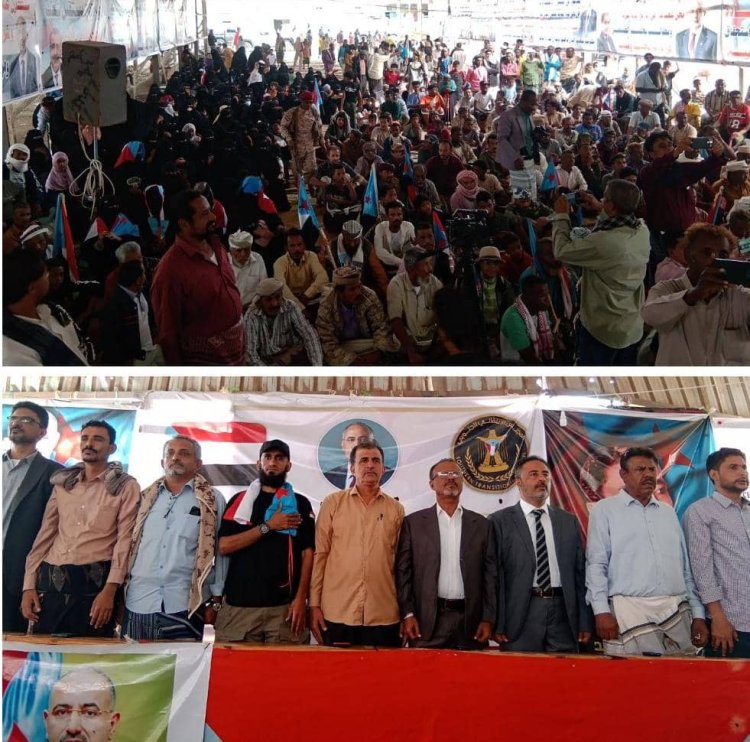 تفاعل شعبي واسع في مخيم الاعتصام بزنجبار للمطالبة بإعلان دولة الجنوب العربي