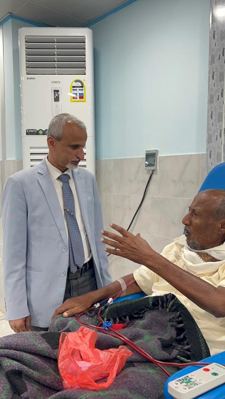 برئاسة الشبحي.. وفد الصحة يزور مستشفى الجمهورية ويطّلع على سير الخدمات ويستعد لافتتاح مركز الغسيل الكلوي