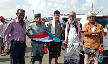 حشود شقرة تشارك في مليونية أبين لتجديد العهد واستعادة دولة الجنوب