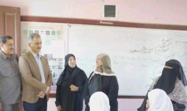 لملس والشعيبي يتفقدان سير العملية التعليمية في عدن مع انطلاق الفصل الدراسي الثاني
