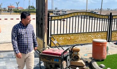 مدير عام مديرية الشيخ عثمان يتفقد أقسام مشروع فاملي جاردينس