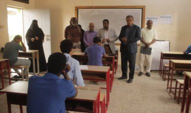 تدشين الامتحاناتُ الفصلية في معاهد أبين المهنية والتقنية