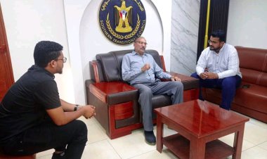 رئيس كتلة عدن بالجمعية الوطنية يزور مكاتب الهيئة التنفيذية في العاصمة عدن