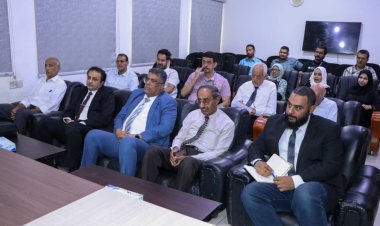 لقاء بعدن يناقش إعداد دراسة متكاملة لإعادة تأهيل محطة معالجة الصرف الصحي بالشعب