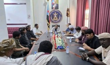 تنفيذية انتقالي المهرة تناقش المستجدات وتدين إغلاق مقر الجمعية الوطنية