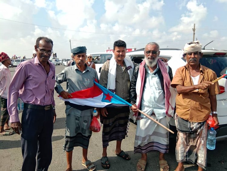 حشود شقرة تشارك في مليونية أبين لتجديد العهد واستعادة دولة الجنوب